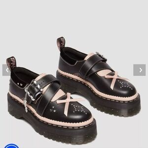 KEMSLEY LEATHER BUCKLE PLATFORM SHOES